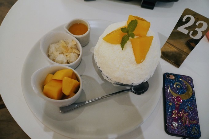 泰国曼谷清迈自由行必玩超实用美食和网红景点攻略之宁曼路的甜品