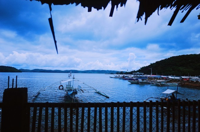 菲律宾科隆镇小岛潜水美食旅游攻略之海景餐厅