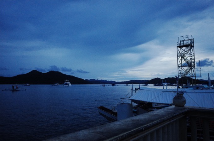 菲律宾科隆镇小岛潜水美食旅游攻略之码头