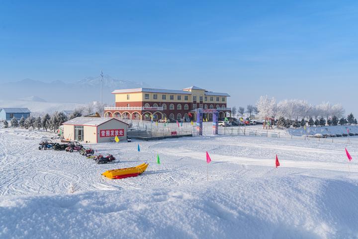 新疆克拉玛依超实用美食摄影旅游攻略之冰峰滑雪场全貌