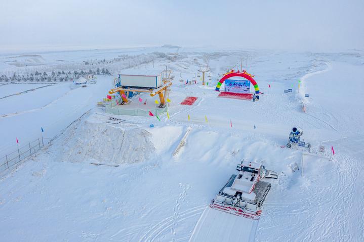 新疆克拉玛依超实用美食摄影旅游攻略之冰峰滑雪场全景